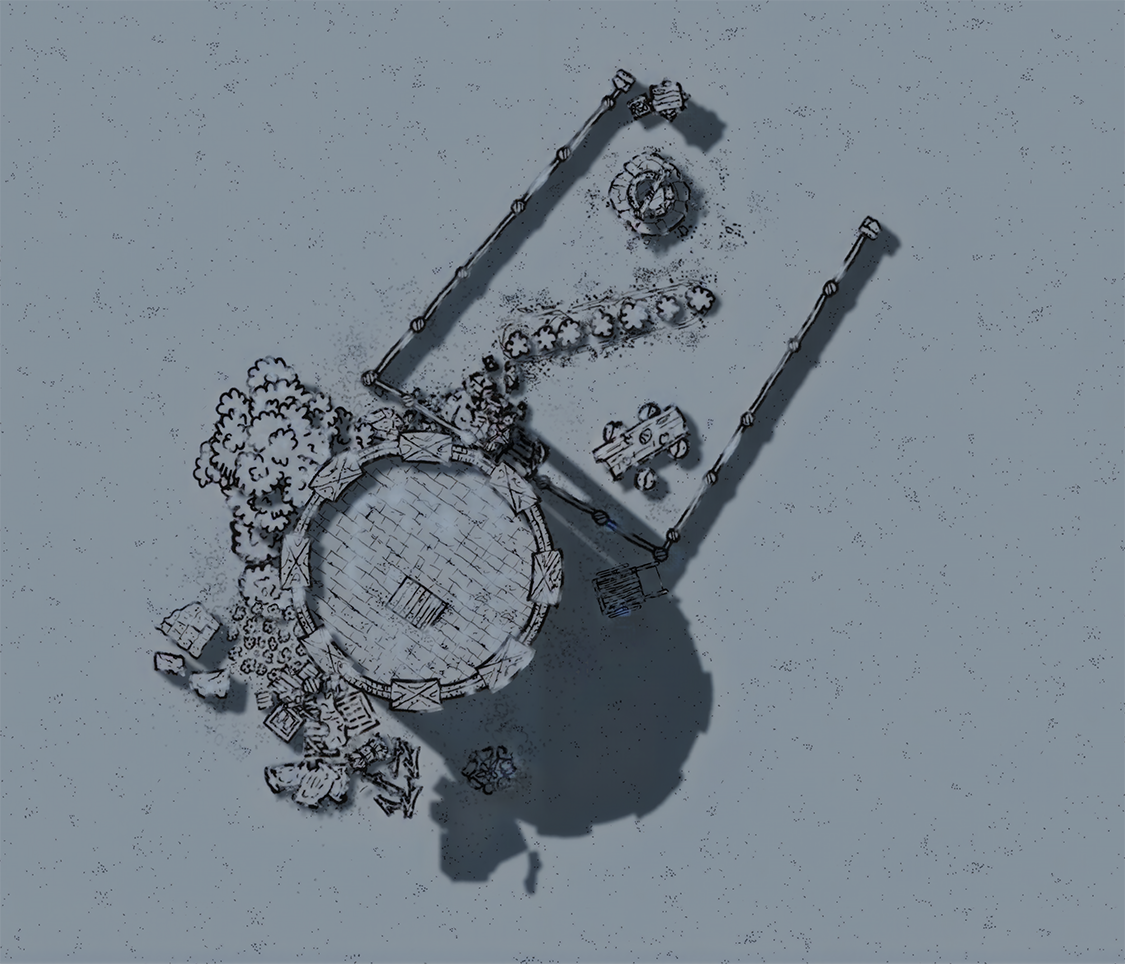 A bird's eye view of a building AI-generated content may be incorrect.